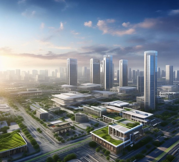 邳州市官湖商贸城建设项目图，现代商贸枢纽的规划蓝图与未来展望