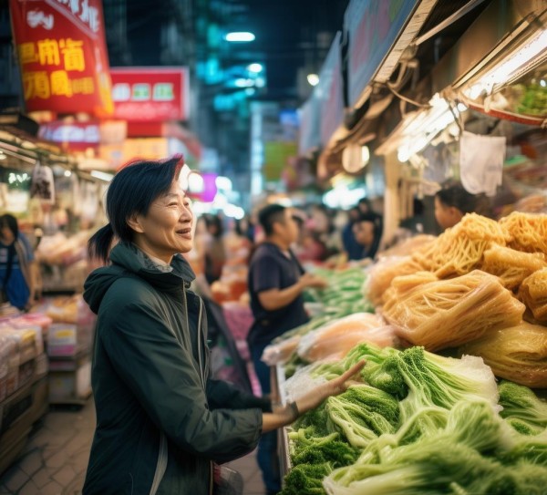 商贸城里的泡酸菜香，乐园超市服务员的小温暖与烟火气