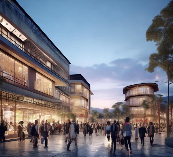 隆化县新合作商贸综合体，激活县域经济新动能，打造城乡融合新典范