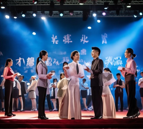 安徽省商贸服务业技能竞赛暨主持风采，匠心铸就商贸新篇，技能点亮服务未来