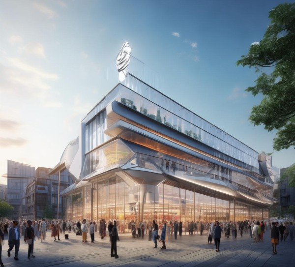 赋能发展，刁镇商贸一体化服务站，商贸融合的新引擎，服务民生的加速器